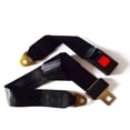 thumbnail image 4 of 2 Pack Universal Lap Adjustable Seat Belt 2 Point Adjustable Safety Harness Kit Single Double Seat Lap Seatbelt, 4 of 5