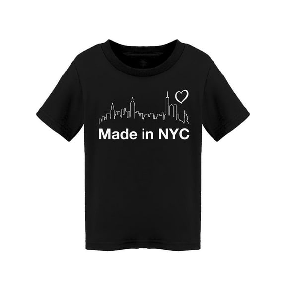 Made In New York City! T-Shirt Toddler -Smartprints Designs, 2 Toddler