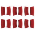 thumbnail image 1 of Poignée de Poêle en Silicone Épaissie Couvercle Isolant Clip d'Oreille Poêle en Fonte Poêle à Frire Wok Support de Poignée, Rouge, 12 Pcs, 1 of 8