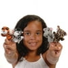 (Price/Dozen)U.S. Toy 1463 Wild Animal Finger Puppets