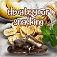 thumbnail image 3 of Dark Chocolate Covered Banana Chips by Its Delish, 10 lbs Bulk Bag  Gourmet Dark Chocolate Banana Chips, Healthy Snacks Chocolate Fruit, USA Made, Vegan, Kosher, 3 of 7