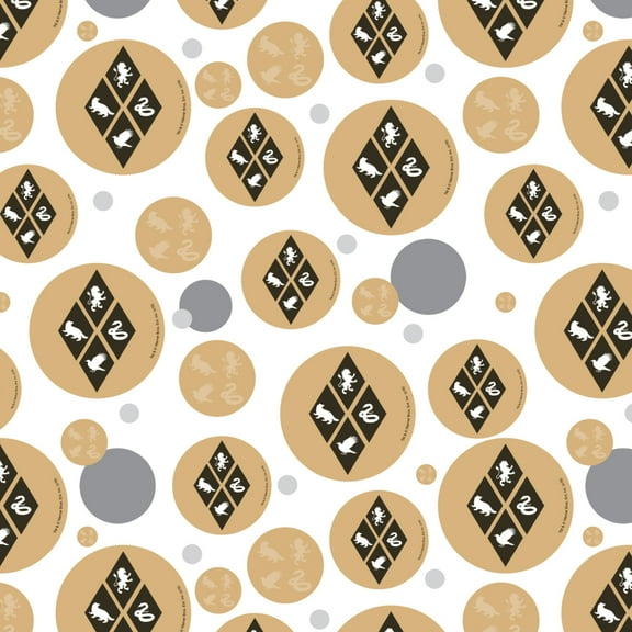 Harry Potter House Diamonds Premium Gift Wrap Wrapping Paper Roll