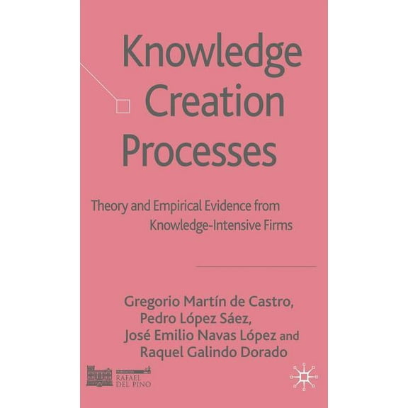 Knowledge Creation Processes: Theory and Empirical Evidence from Knowledge-Intensive Firms, (Hardcover)