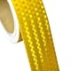 thumbnail image 2 of 1 rollo de cinta de seguridad amarilla de 5cm x 38m, pegatina de advertencia reflectora de visibilidad, resistente al agua y de alta resistencia, 2 of 5