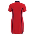 thumbnail image 2 of Callaway Golf Ladies Swing Tech Color Block Short Sleeve Dress Geranium XXL, 2 of 2