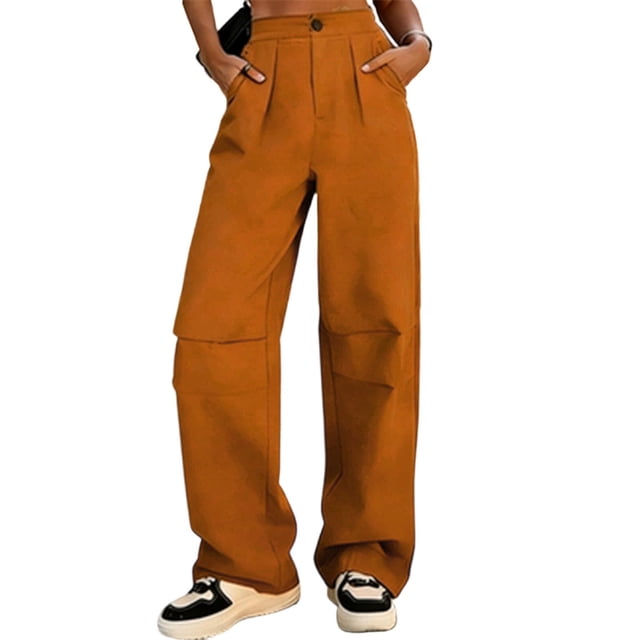 FRSASU Pantalon de Randonnée pour Femmes Léger Résistant à l'Eau Joggers de Voyage Séchage Rapide Pantalon de Travail Extérieur avec Poches