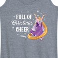 thumbnail image 3 of Disney - Full Of Christmas Cheer Rapunzel - Women's Racerback Tank Top, 3 of 5