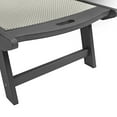 thumbnail image 5 of Dycanpo Chaise Lounge Chair Outdoor with Adjustable Backrest, Wheels for Backyard, Poolside, Gray, 5 of 8