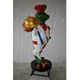 thumbnail image 4 of Nifao Giant Frog Chef Made of Resin Good for Outdoors – Garden Outdoor Decor Sculpture, 41"L x 30"W x 70"H, 4 of 11