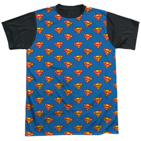 Superman Super All Over Unisex Adult Halloween Costume Sublimated T Shirt