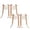Khaki 4Pack, variant on 4Pcs Personalized Sheer Lace Wedding Chair Signs, Custom Just Married Lace Sweetheart Table Decor For Bride And Groom, Mr & Mrs Chair Cover For Wedding Ceremony Reception, Photo-Ready Decor Banner