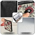 thumbnail image 6 of Qxltty Red Rose Car Dumpster Collapsible Rear Seat Suspension Trash for Front Seat Center Console in Vehicle, 6 of 8