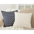 thumbnail image 5 of SARO 2434.NB20S Nautical Rope Down Filled Throw Pillow  Navy Blue, 5 of 5