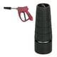 thumbnail image 5 of Boquilla Ajustable De Alta Y Baja Presión Interfaz De Hoja De Acero Inoxidable Cabezal De Pistola De Pulverización Líquida Mixta Interfaz G1/4 Boquilla De Limpieza De Automóviles Para Pistola De Agua Guardurnaity VI004891-00, 5 of 7