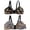 Purple, variant on Tbopshirt Bras for Women Fashion Bowknot Printing Comfortable Hollow Out Bra Underwear No Rims