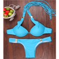 thumbnail image 3 of Women‘s Bikini Set Padded Bra Push Up Swimsuit 2 Pieces Set, 3 of 6