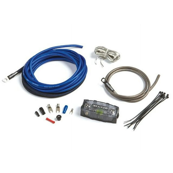 Kicker PK8 8AWG Single Amplifier PowerKit