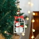 thumbnail image 1 of onlyliua ¡ ¡Promoción de Temporada! Adornos Navideños Creativos para Colgar, Bonito Papá Noel, Muñeco de Nieve, Ventana, Colgante de Madera Pequeño, 1 of 2