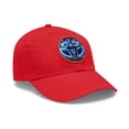 thumbnail image 2 of TOYOTA Dad Hat with Leather Patch (Round), 2 of 4