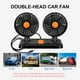 thumbnail image 5 of Ventilador De Refrigeración Del Coche Ventilador de refrigeración para coche Ventilador de refrigeración de doble cabezal de bajo ruido para carretilla elevadora (5V) Sywqhk Accesorios para autos y motos, 5 of 7