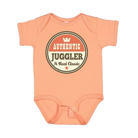 

Inktastic Vintage Juggler Real Classic Gift Baby Boy or Baby Girl Bodysuit