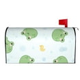 thumbnail image 2 of Gaeub Kawaii Frogs Waterproof and Sunproof Mailbox Protective Cover Magnetic Mailbox Protrective Cover for Outdoor Home Garden Decor - 25.5x21 in, 2 of 9