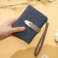 thumbnail image 4 of Womens Wallet Rfid Small Bifold Wallet,Ladies Zipper Card Cluth Coin Purse Wristlet (Purple), 4 of 4