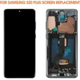 thumbnail image 4 of OLED for Samsung Galaxy S20 Plus Screen Replacement S20 Plus 5G LCD Display G985F G985F/DS G986F G986F/DS G986U G986B G986W Screen Touch Digitizer Black with Frame(with Fingerprint Function), 4 of 7