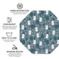 thumbnail image 3 of Kdxio Forest Rabbit Funny Coasters,4 Pcs Leather Coasters,Housewarming Gifts,Protect Furniture from Water Marks Scratch and Damage, 3 of 8