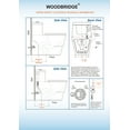 thumbnail image 3 of WOODBRIDGE Black B0941 Modern One Piece Toilet with Soft Closing Seat, 3 of 10