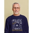 thumbnail image 2 of Physician Dad Sweatshirt Men -Image by Shutterstock, Male Large, 2 of 4