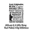 thumbnail image 2 of Many Miracles Blanc Zinfandel Champagne Merlot Pinot Bubbly Mousseux Winery Spirits Vineyard Grapes Grapevine Ruby Red Roses Flowers Decorating Ideas Wall Decal Sticker - Size: 20 In X 20 In, 2 of 5