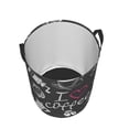 thumbnail image 4 of Xecao I Love Coffee Print Laundry Hamper Basket,designed for Blanket Storage and Nursery Clothes in the Bedroom, 4 of 8