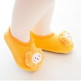 thumbnail image 6 of kamemir Walking Shoes for Babies Baby Sock Shoes Sneakers Baby First Walking Shoes Boys Girls Crib Shoes Toddler Slip On Shoes(Yellow,12-18 Months), 6 of 6