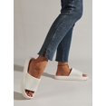 thumbnail image 2 of Ladies' Fashionable Solid Color Light Pink Minimalist Slippers, 2 of 4