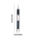thumbnail image 3 of Engraving Pen, Customizer Engraving Pen Ultimate Portable Tool for Metal Wood Glass and Plastic Engraving Pen Kit Engraving Tool - Beginner Friendly - Rechargeable, 3 of 7