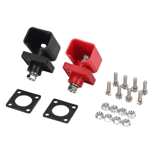 2pcs 200A Energy Storage Lithium Battery Terminal High Current Lithium Battery Copper Terminal Connector