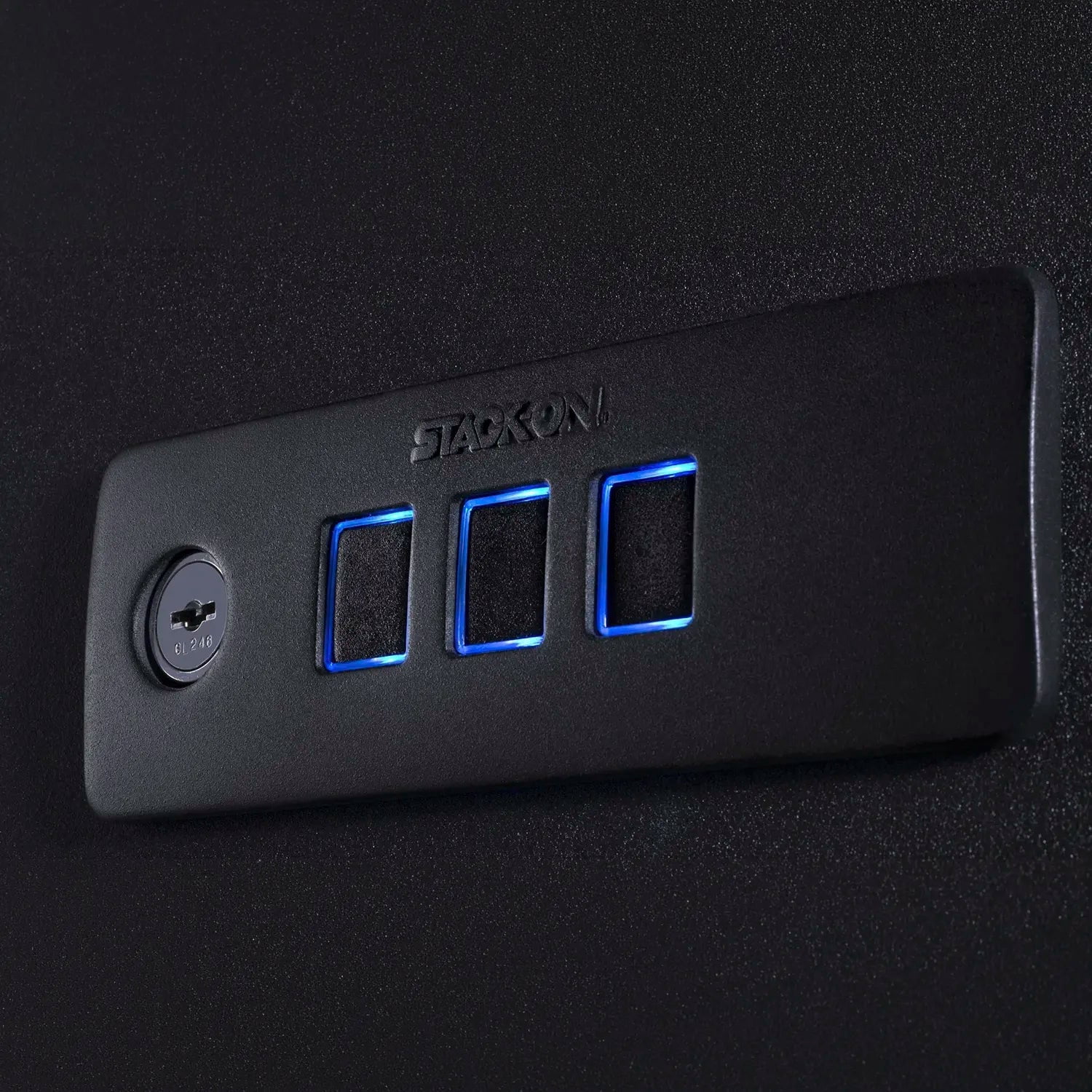 Stack-On Quick Access Handgun Safe with Electronic Lock – Medium Size