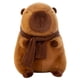 thumbnail image 2 of ORNAMENTO CAPIA SOFT Kawaii Capybara Fluffy Muñeca Bufanda Extraíble para Adultos Regalo Acción Gracias, 2 of 9