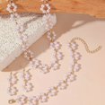 thumbnail image 4 of Collier Boucles d'Oreilles Perle Tempérament Léger Européen et Américain Trois Ensembles, 4 of 9