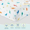 thumbnail image 3 of Wildkin Kids 100% Cotton Flannel Sheet Set for Boys and Girls - Twin (Jurassic Dinosaurs), 3 of 7