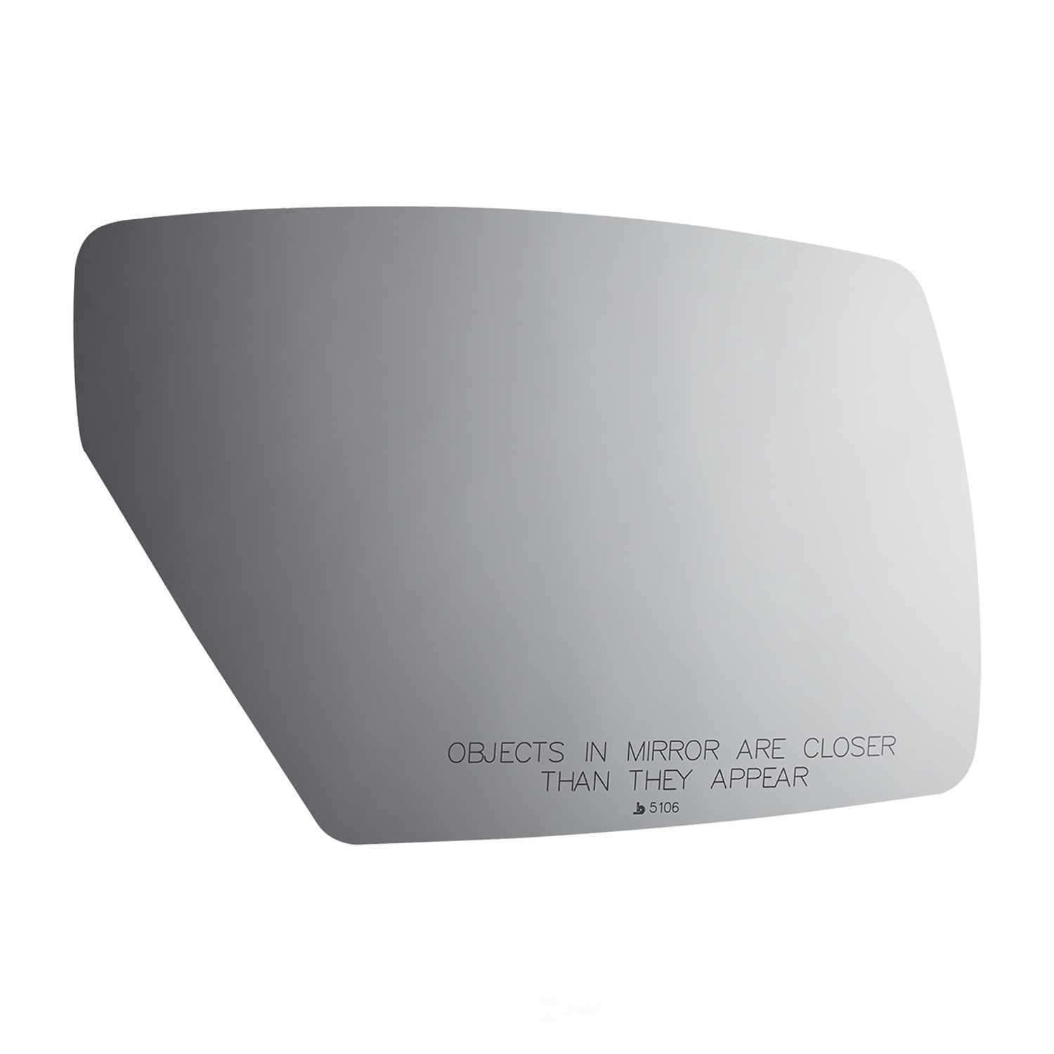 Burco Side View Mirror Replacement Glass - Clear Glass - 5106