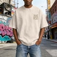 thumbnail image 4 of Christian Graphic T Shirts for Men Trust God's Plan Vintage Acid Wash Tshirt Oversized Faith Back Print Tshirts Short Sleeve Casual Streetwear Summer Tops, 4 of 6