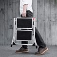 thumbnail image 4 of Amdohai 2 Steel Step Stool Step ladders for Adults and Kids, Lightweight White Folding Two Step Ladder Sturdy and Anti-Slip Wide Pedal Steel Ladder Mini-Stool 300lbs White, 4 of 8