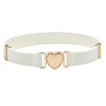 thumbnail image 1 of HLONK Ceinture Élastique pour Filles Enfants Ceinture Décorative en Forme de Cœur Boucle Réglable pour Robe, 1 of 17