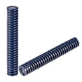 thumbnail image 1 of Unique Bargains Die Spring 2 Pack 20mm OD 125mm Long Spiral Stamping Light Load Compression Die Springs, Blue, 1 of 5