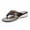 Black, variant on Women Orthopedic Flip Flop Sandals Summer Wide Width Slip on Slides Low Wedges Heel Thong Sandals with Arch Support Casual Slippers Black 42