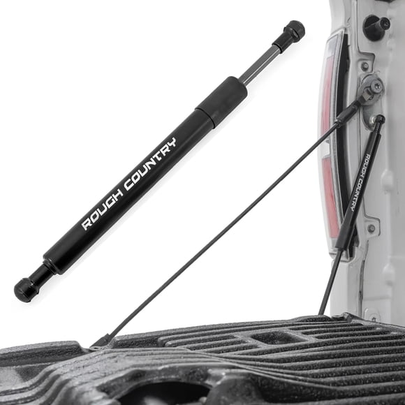 Rough Country Assistance pour Hayon pour Ford F-150/F-250/F-350 Camion Super Duty 2RM/4RM (2015-2025) - Abaissement de Hayon Fluide, Sécuritaire et Contrôlé