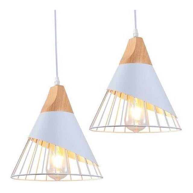 Unique Design Industrial Pendant Lighting For Modern Homes, Hassle-Free Installation White Metal Chandelier With Energy Saving Features For Wide Application In Rooms, Cafe, Hotel