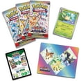 thumbnail image 2 of Pokemon TCG: Scarlet & Violet—Prismatic Evolutions Tech Sticker Collection – Leafeon (1 Foil Promo Card & 3 Booster Packs), 2 of 5